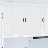 VidaXL Dulap de bucătărie Alb lucios 30 x 31 x 100 cm Lemn compozit 885459