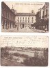 SV * SATU MARE Lot 2 x 2 CARTI POSTALE 1925 / 1926, Circulata, Fotografie, Printata