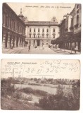 SV * SATU MARE Lot 2 x 2 CARTI POSTALE 1925 / 1926, Circulata, Fotografie, Printata