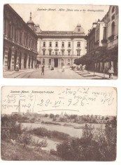 SV * SATU MARE Lot 2 x 2 CARTI POSTALE 1925 / 1926