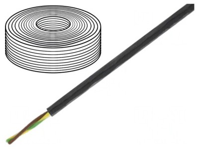 Cablu PTFE Negru &amp;Ouml;LFLEX HEAT 260 MC 3G1mm2 foto