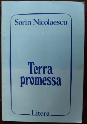 SORIN NICOLAESCU - TERRA PROMESSA: DIN TARA / DIN EXIL (VERSURI, 1994) foto
