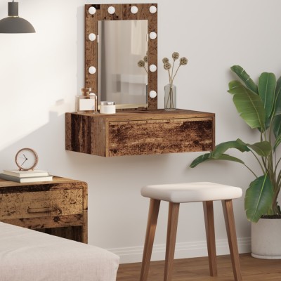 vidaXL Masă de Machiaj cu sertar Maro 60 x 40 x 70 cm Lemn compozit 865224 foto