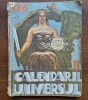 Calendarul &bdquo;Universul&rdquo; 1945 &mdash; copertă ilustrată, ediție broșată