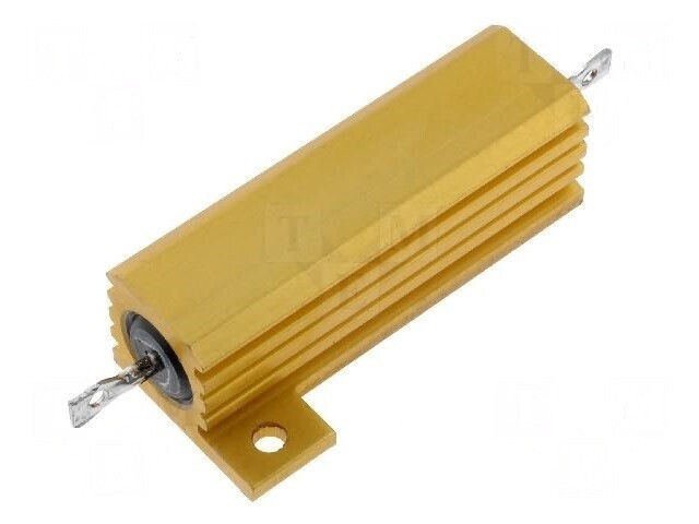 Rezistor Bobinat cu Radiator 100&Omega; 50W &plusmn;5%