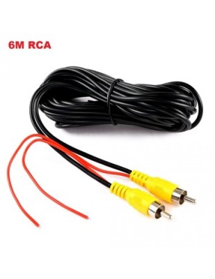 Cablu video de 6 metri Tata-Tata pentru camere marsarier RCA-TT-6M foto