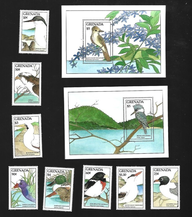 grenada pasari mnh