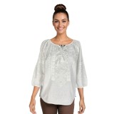 Bluza dama RFN 2 alb crystal , marimea 2XL