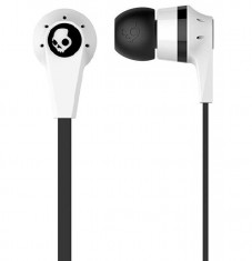 Handsfree (casti) stereo cu fir Skullcandy INK&amp;#039;D S2IKFY-074 negru + alb foto