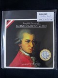 Austria 2003 - Set complet de euro bancar de la 1 cent la 2 euro, Europa