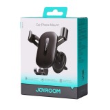 Suport auto Joyroom JR-ZS392 pentru telefon, prindere gravitationala, negru, aluminiu