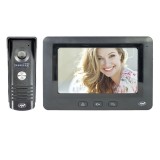Videointerfon PNI DF930 cu monitor LCD 7 inch și 16 sonerii