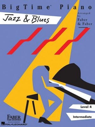 Bigtime Piano Jazz &amp; Blues, Level 4 Intermediate