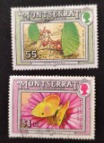 Montserrat (Caraibe) 1992 - (55c &amp; $1.15) 2 Valori Ștampilate / Anulate - Cod: -PV1