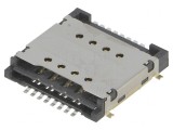 Conector pentru Carduri SIM x2 SMT