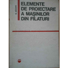 Elemente De Proiectare A Masinilor Din Filaturi - N. Badan ,280654