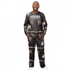 Vegas Golden Knights pijamale de bărbați Ugly Holiday Pajamas NHL - M