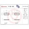 Placute frana Audi A4 B8 Avant (8k5) 11.07-06.17, A5 (8t3) 06.07-01.17, A5 Convertible (8f7) 02.09-01.17, A6 Allroad C7 (4gh 4gj) 01.12-09.18, A6 C7