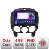 Navigatie Mazda 2 2007-2013 Android radio gps internet quad core 4+64 carplay android auto Kit-mazda2+EDT-E309v3 CarStore Technology