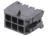 Conector Vertical Micro Fit 3.0 6 Pini, MOLEX