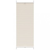 Cumpara ieftin Jaluzea plisata, crem, 40x125 cm