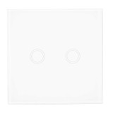 Intrerupator touch dublu PNI SH202 cu iluminare