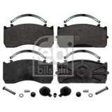 Set placute frana Febi Bilstein 16592, parte montare : punte fata, punte spate