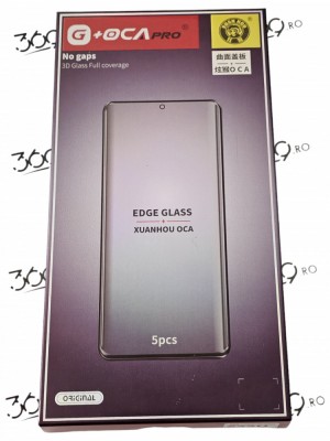 Geam Sticla cu OCA Premium G+OCA Pro Samsung SM-G975 S10+ S10 Plus - set 5 buc foto