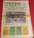 Revista FOTBAL - nr. 27 (01.12.1966) Universitatea Craiova; ITALIA - ROMANIA