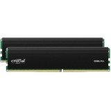 Memorie, Crucial, DDR4, 64GB, 3200 MHz, Dual channel, CL22, 1.2V, Negru