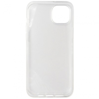 Husa silicon slim transparenta pentru Apple iPhone 14 Plus, 15 Plus foto