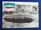 Aviatie - ARIPI ROMANESTI - CP ZEPPELIN Dirijabilul ITALIA a survolat Polul Nord