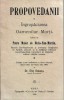 1301SPN Propovedanii la &Icirc;ngropăciunea Oamenilor Morți culese de Petru Maior, 1906