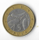 Moneda 5 pula 2007 - Botswana, Africa, Cupru-Nichel