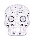 Sticker decorativ, Skull, 78 cm, 216STK-12