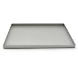 Tava aluminiu patiserie neperforata-4 margini-80*60*2cm