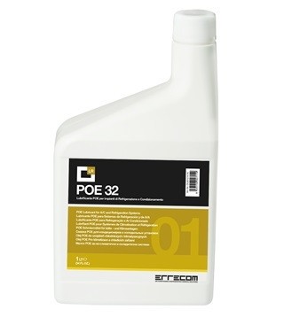 Ulei pentru compresor aer ERRECOM POE 32 OL6012.K.P2, volum 1 litru, pentru agent racire R 404a