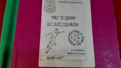 program Poli TM - Chimia Rm vilcea foto