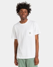 Tricou cu maneca scurta pentru barbati Element Basic Pocket ELYKT00116, alb, M - OUTLET