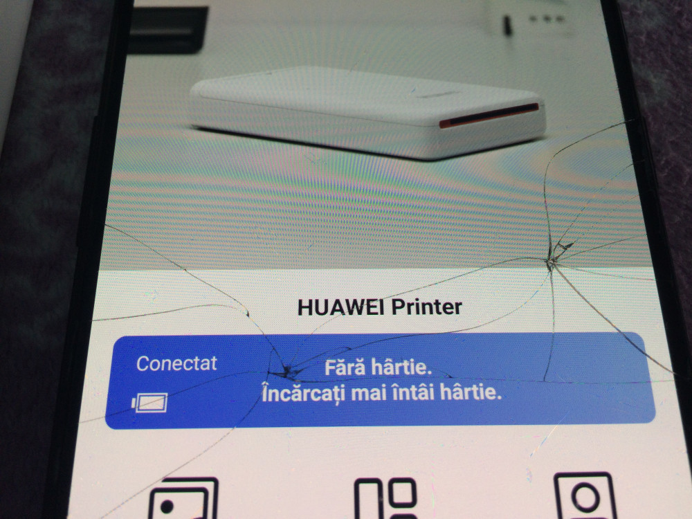 Imprimanta foto CV80,Huawei ,inteligenta de buzunar portabila ,Alb.CITITI  ANUNT. | Okazii.ro