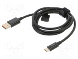 Cablu USB 2.0 A la C 1m 100W BASEUS negru