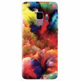 Husa silicon pentru Samsung S9, Oil Painting Colorful Strokes