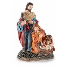 Figurina religioasa polirasina multicolora 6.5x4x10 cm
