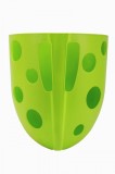 Cos de depozitare jucarii de baie, TechnoK, (7754) cu ventuze de fixare, verde
