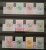 Camerun , Colonii franceze 1960 - Omnibuse , 10 ani Comisia pentru tehnica, 12 colonii franceze, serii de cate 1 valoare , dantelate , MNH, Organizatii internationale, Nestampilat