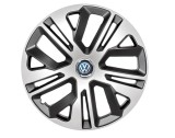 Cumpara ieftin Set 4 capace roti Raven Gri-Negru R16, pentru gama auto Volkswagen, Cretive REY&reg;, Autohelix MSA