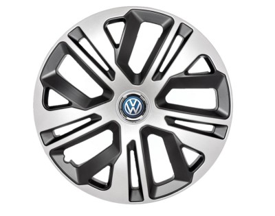 Set 4 capace roti 16`` Raven Gri-Negru, Compatibile cu Volkswagen foto