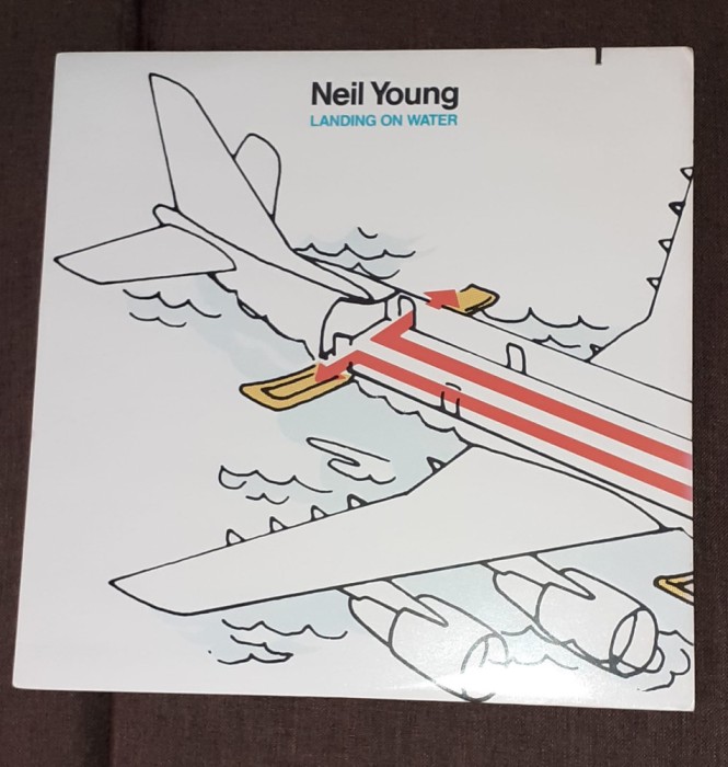 Neil Young - Landing On Water promo made U.S.A.