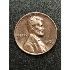 B 11 Moneda 1 Cent SUA 1968