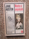 Mandrie si Prejudecata de Jane Austen - Roman clasic, Editura pentru Literatura Universala, 1969
